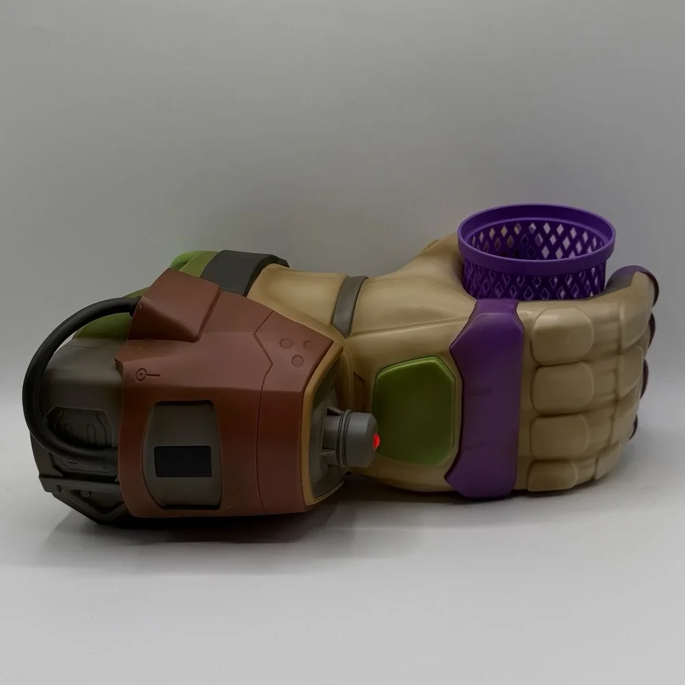 Disney Parks Buzz Lightyear Gauntlet Cup Holder. Lights Up & in Excellent Shape.